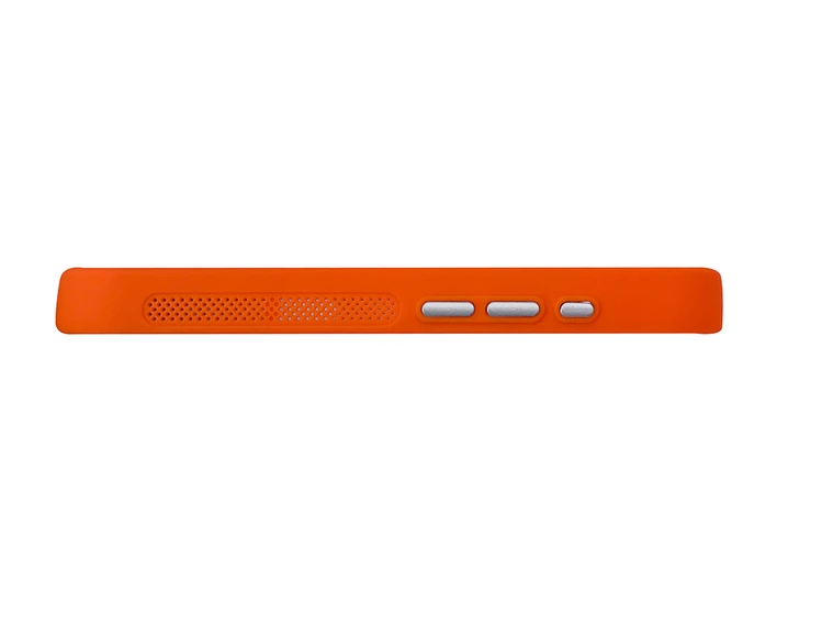 Накладка Clear Shock MagSafe iPhone 16 Pro Max orange