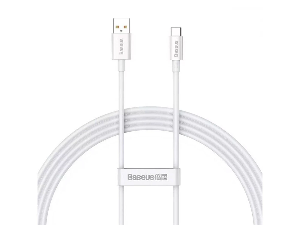 Кабель Baseus Superior Series Fast Charging Data Type-C 100W (1,5m) white