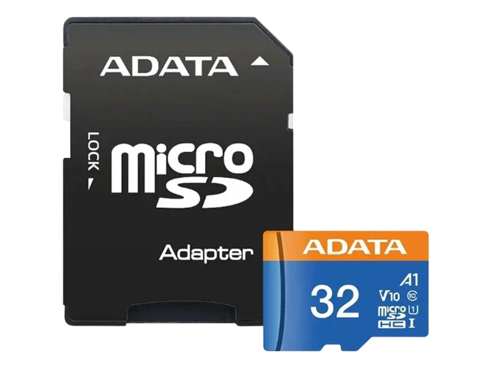 Карта пам'яті (UHS-1) ADATA Premier 32Gb (10) +adapter
