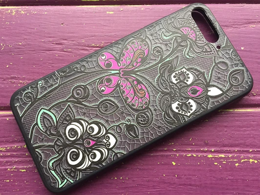 Rock Tatoo Huawei Y6 (18) / 7A Pro Бабочка