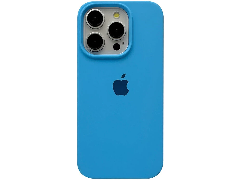 Case soft touch низ iP 16 Pro (16) sea blue