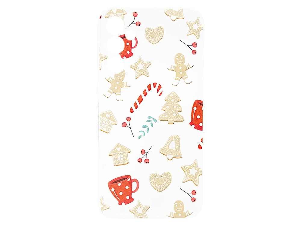 Накладка Silicone Cookie Mood Camera Samsung A34 clear
