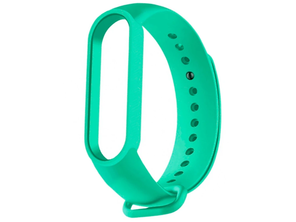 Силиконовый ремешок Mi Band 5/6 mint