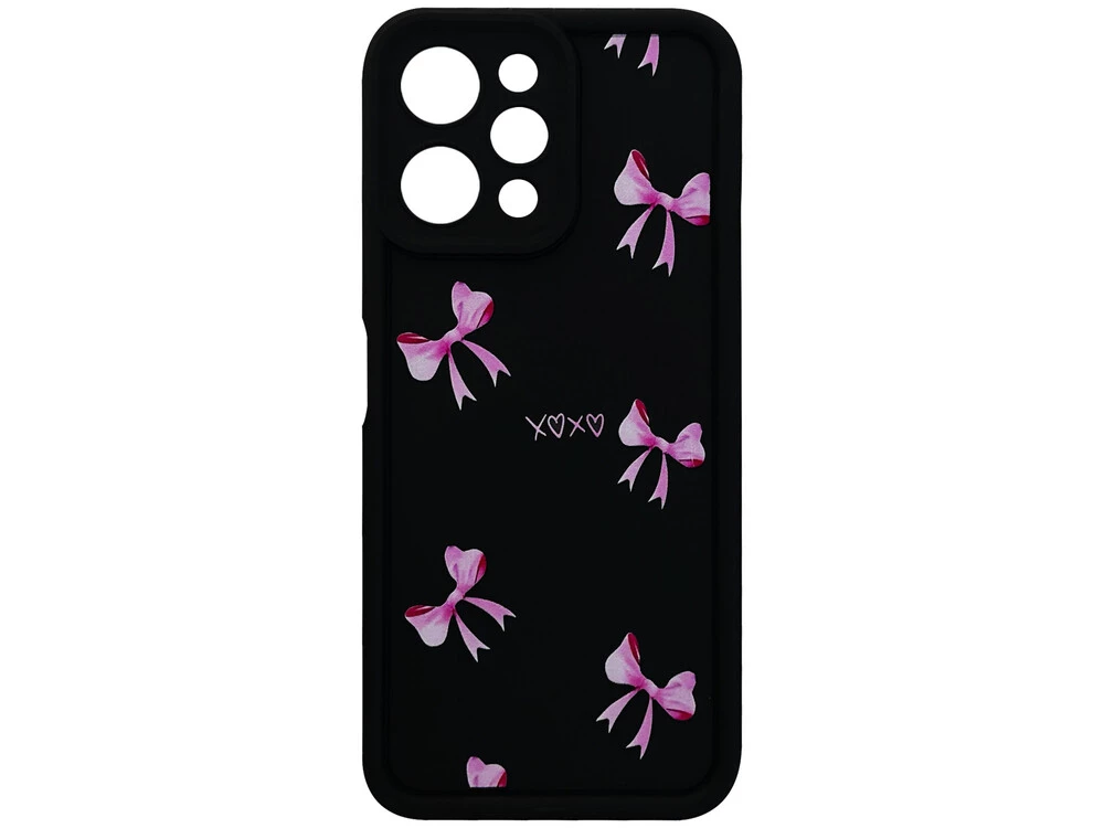 TPU Bows Xoxo Camera Redmi 12 black