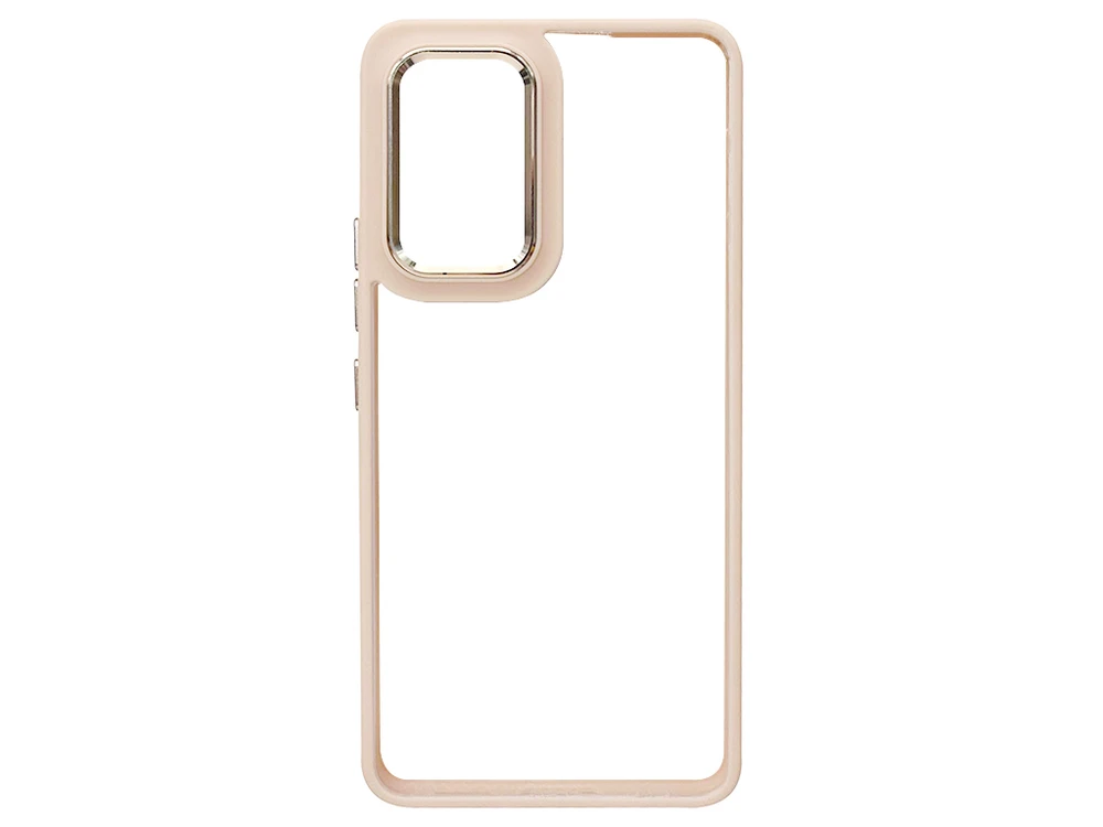 Накладка Metallic Clear Case Samsung A53 pudra