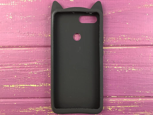 3D КОТ Xiaomi Mi8 Lite Черный