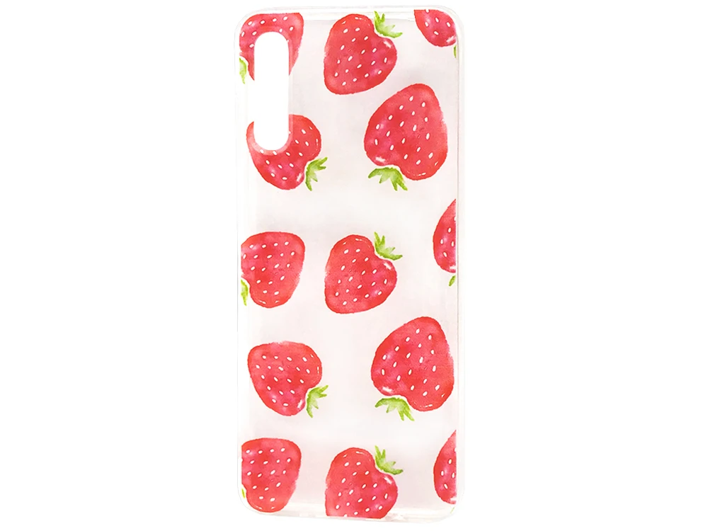 Силікон Samsung A70 strawberries