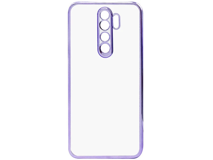 Накладка Ombre Glitter Redmi Note 8 Pro светло-фиолетовая