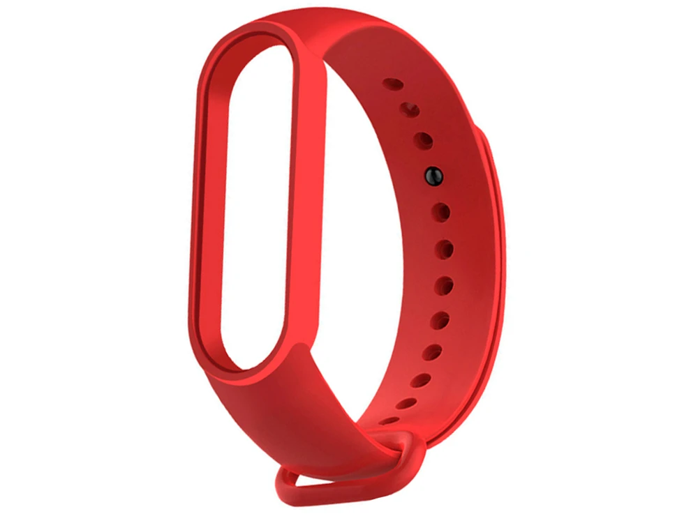 Силиконовый ремешок Mi Band 5/6 нектарин