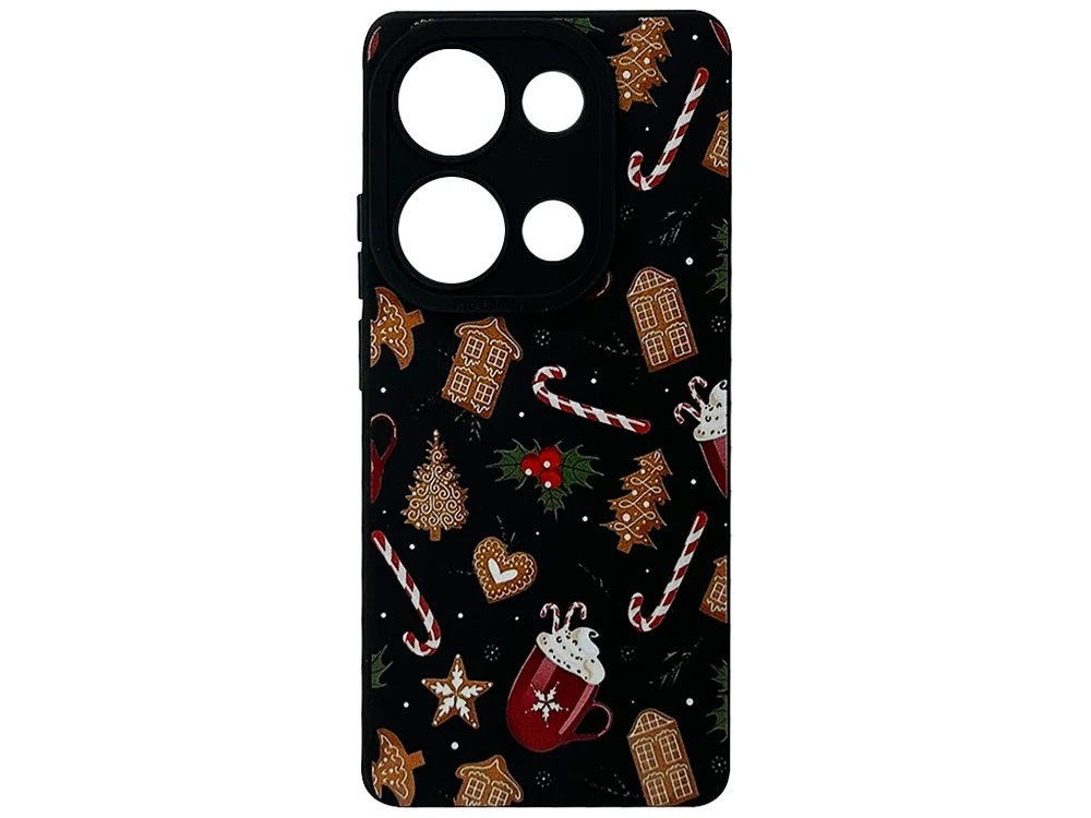 TPU Funny Winter Treats Camera Redmi Note 13 Pro 4G/Poco M6 Pro 4G/Redmi Note 14S black