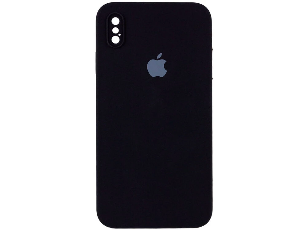 Case soft touch Square Camera iP Xs Max (18) black