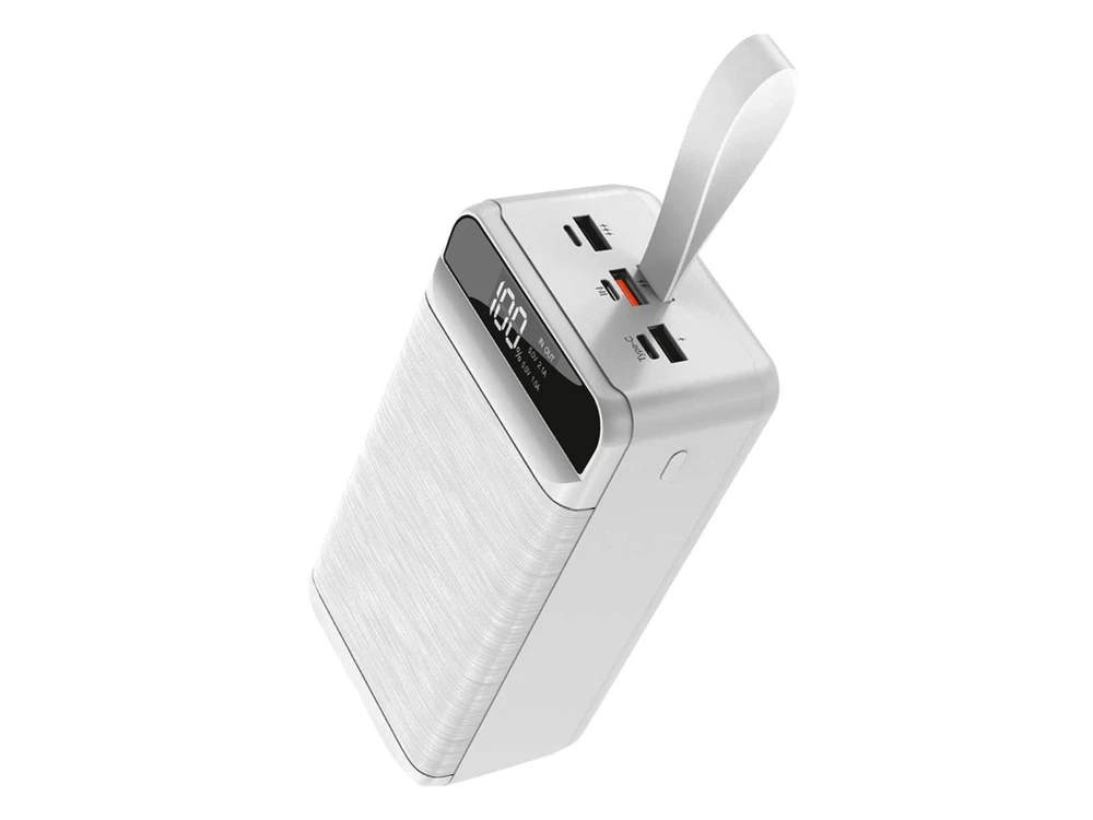 Power Bank POWERWAY QC60 22.5W/QC3.0 60000 mAh white