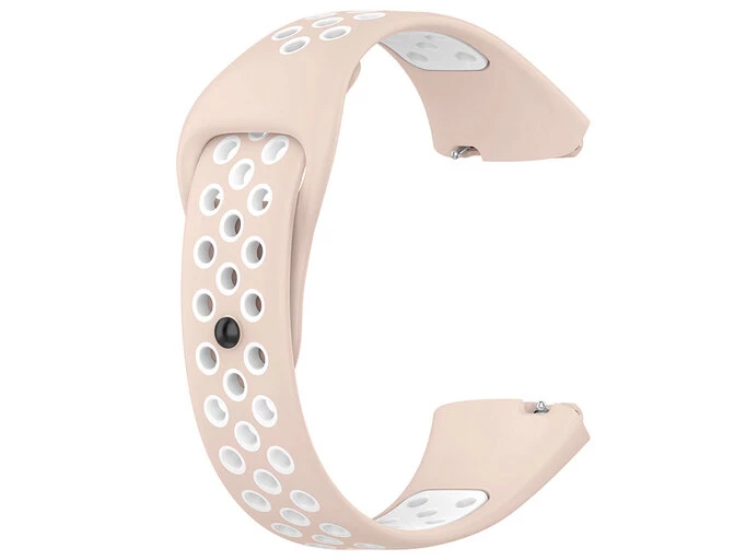 Ремінець Sport Xiaomi Amazfit/Bip/Samsung 22mm pudra/white
