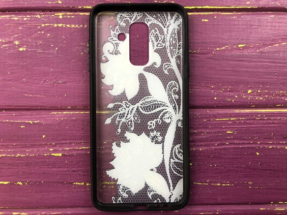 Rock Tatoo Samsung A6+/J8 Жовті квіти