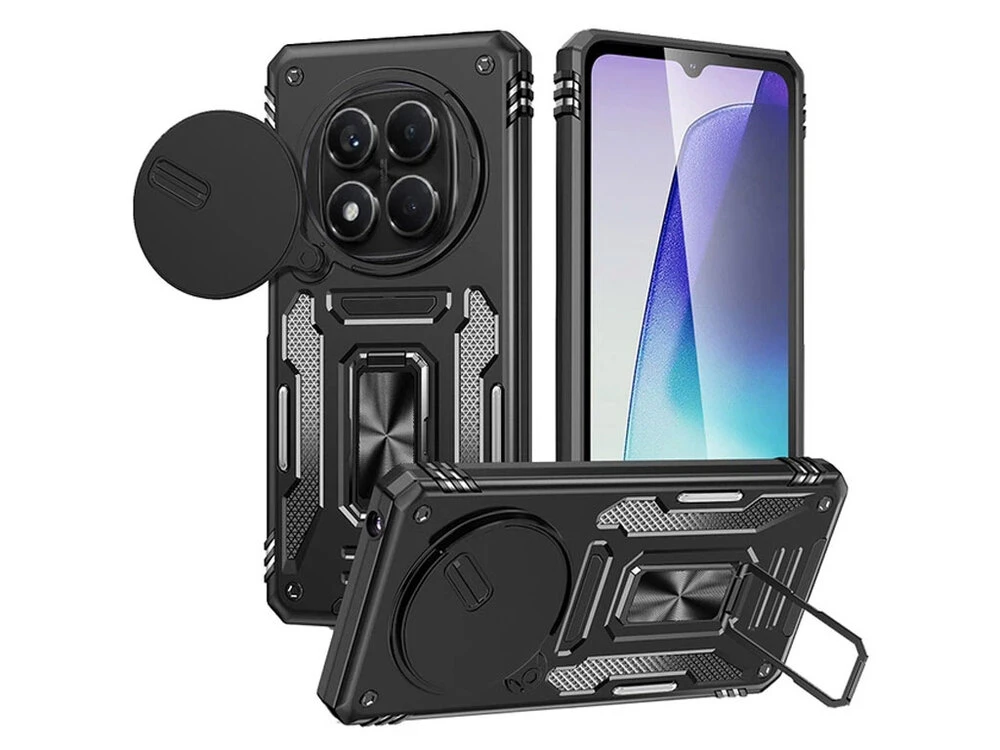 Протиударний Army Ring Hide Camera Redmi Note 15 Pro+ black