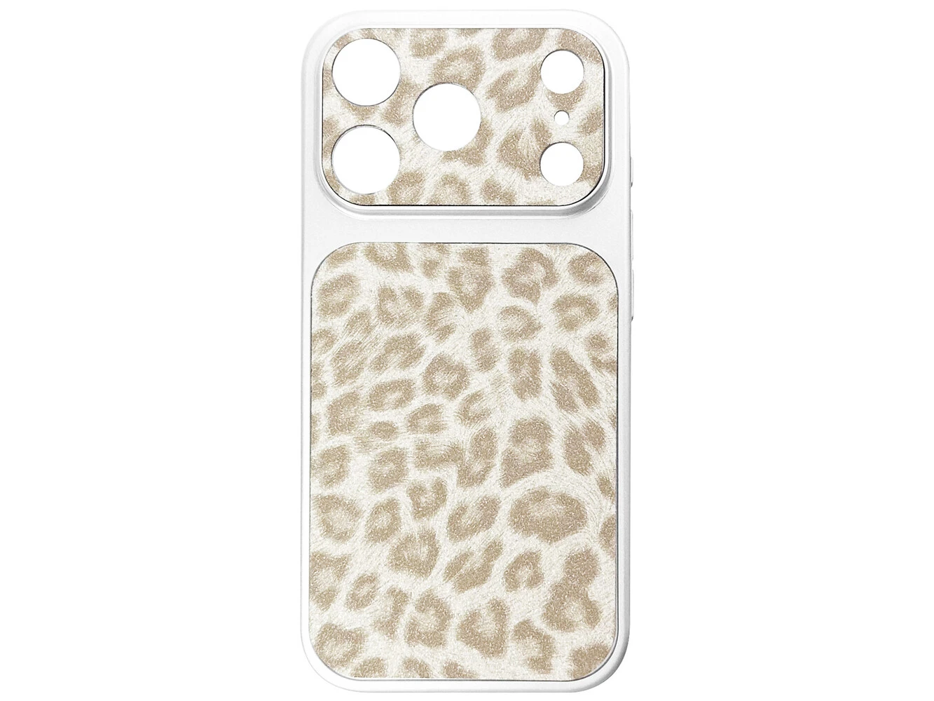 Накладка Leopard Look iPhone 17 Pro beige