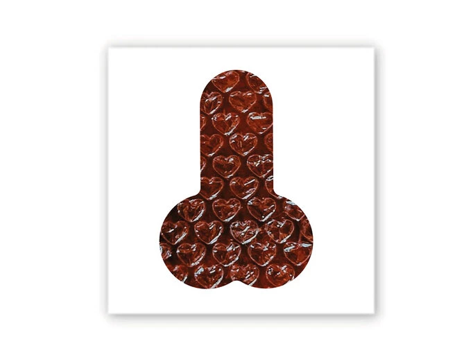 3D стикер Stix Пенис Сердца