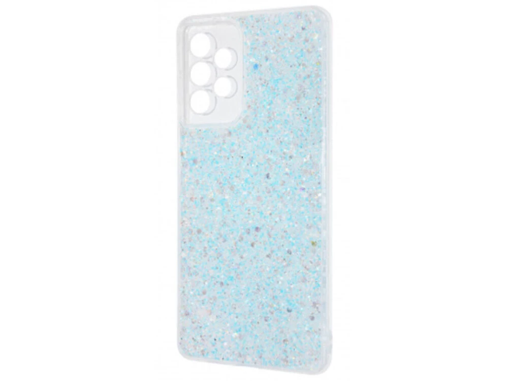 Чохол Diamond Confetti Samsung A73 blue