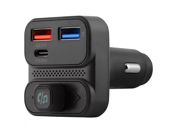 FM Модулятор Proove Launcher Luxor SE 2USB/1Type-C/36W черный