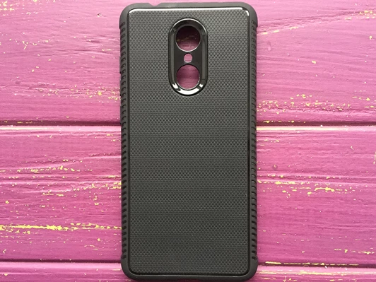 Силикон ребристый бок Redmi 5 Black