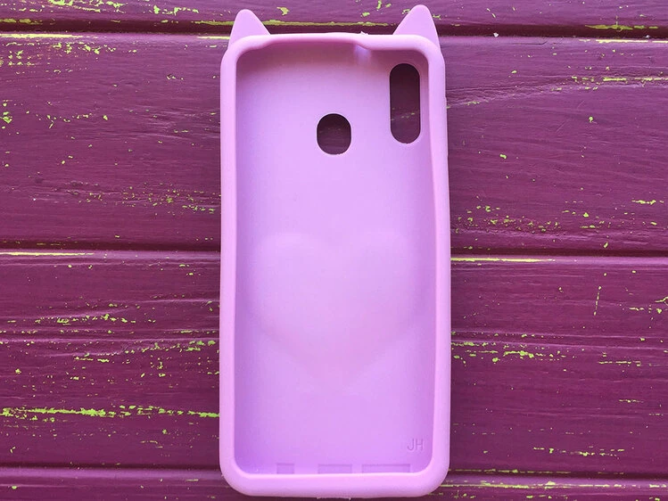3D КОШКА Любов Samsung M20 Фиолетовый