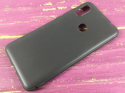 Силікон Strong Matte Redmi Note 6/6Pro black