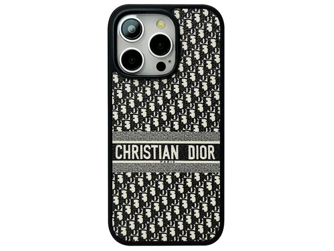 Christian Dior Leather iPhone 16 Pro beige