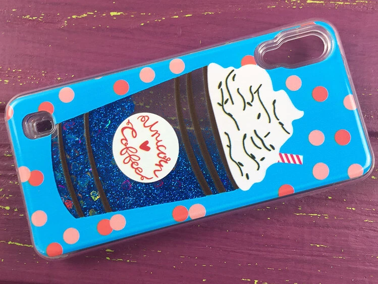 Аквариум Samsung M10 Unicorn Coffee blue