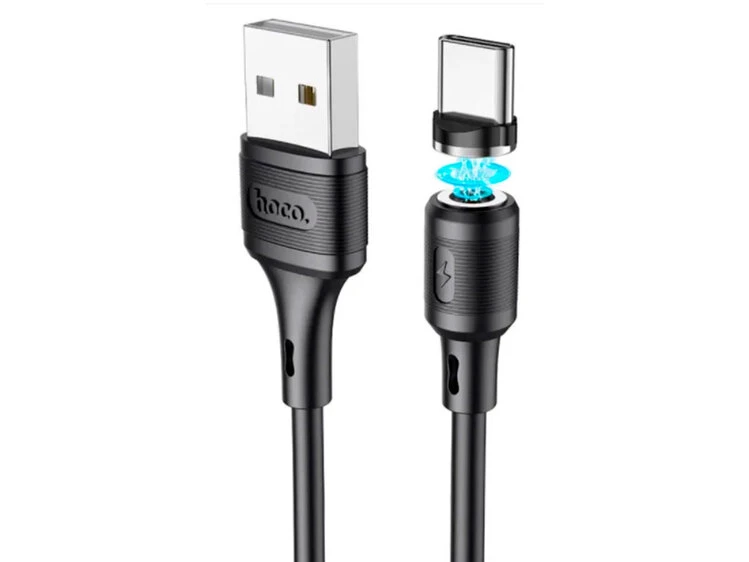 Кабель HOCO X52 magneticType-C 3A (1м) черный