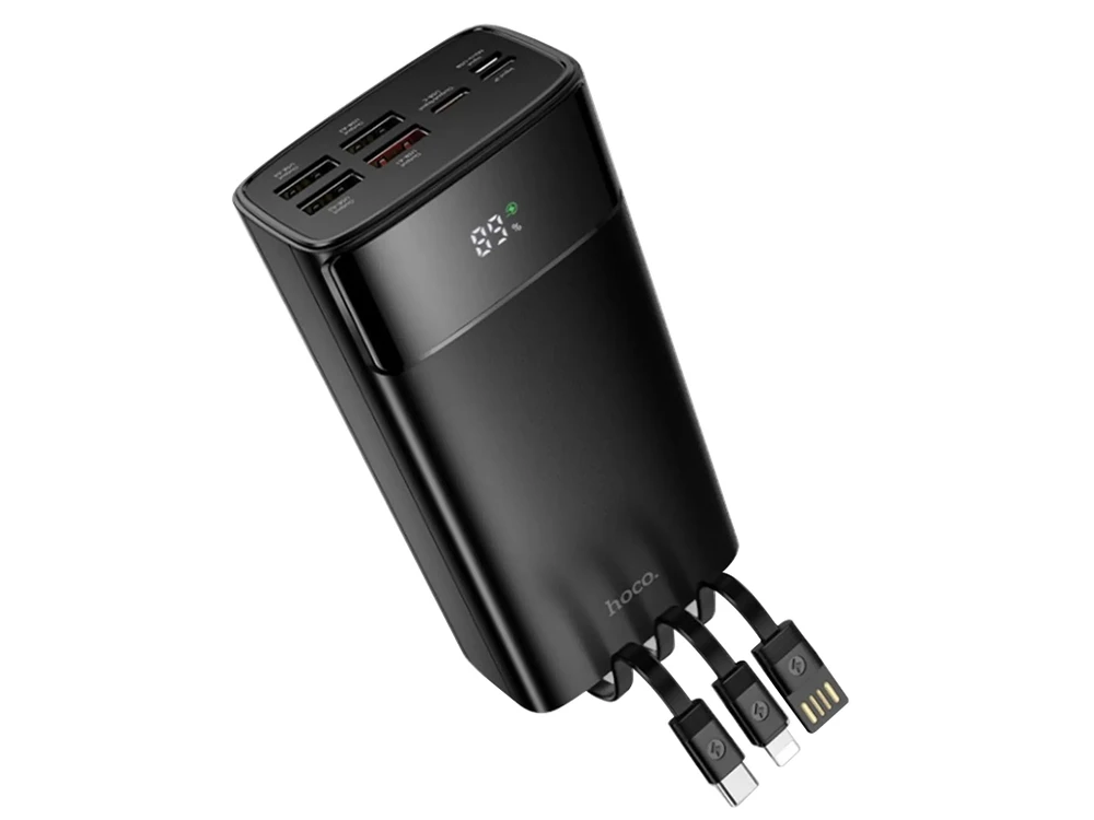 Power Bank Hoco DB89B 30000 mAh 22.5W + lightning/Type-C black