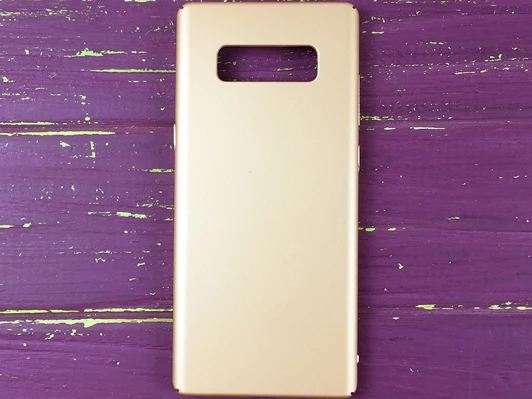 Пластик прорізи Samsung Note8 gold