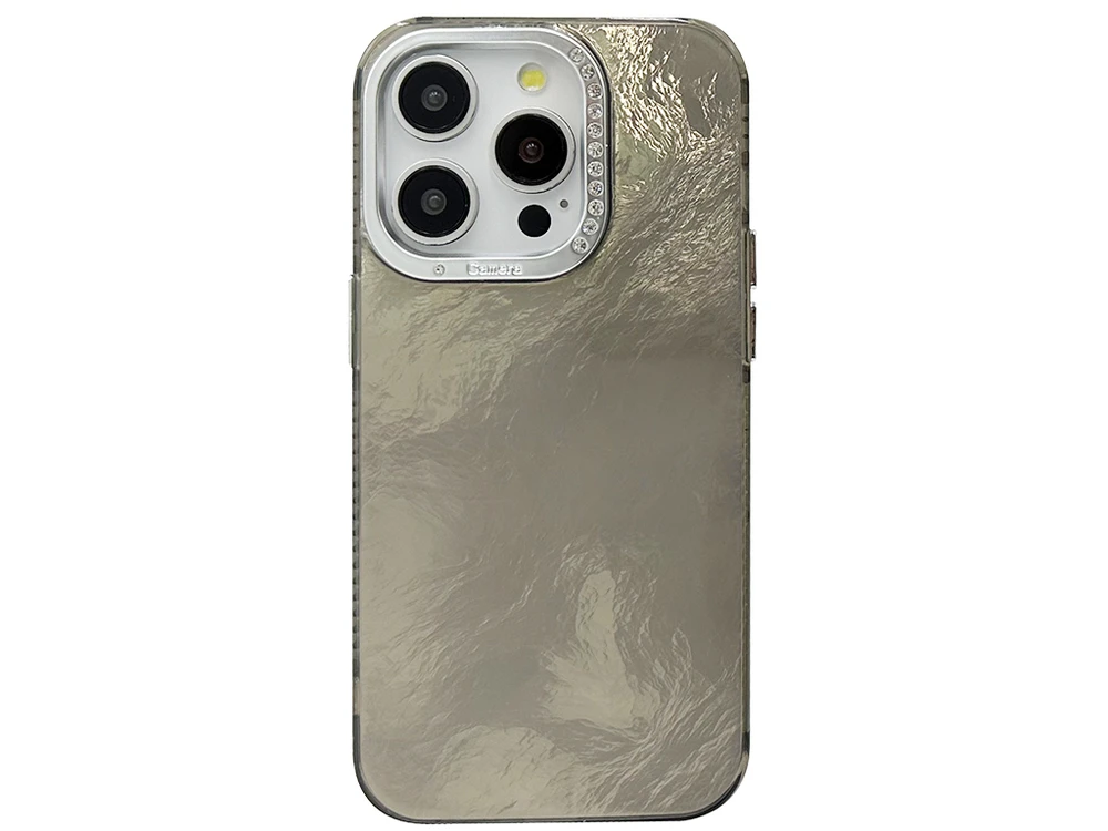 Накладка Shine Marble Style iPhone 14 Pro bronze
