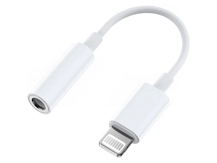 Перехідник AUX Pop-Up Window Lightning to 3,5mm white