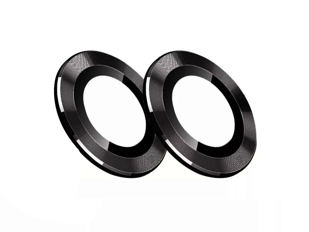 Скло на камеру Xinreeu iPhone 16/16+ black