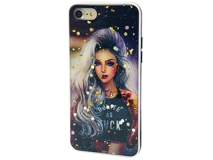 Накладка Confetti iPhone 7/8/SE 2 Polite as fuck