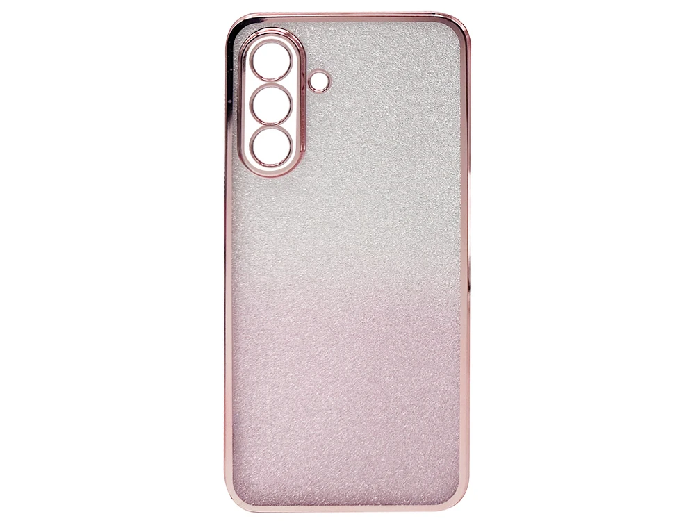 Накладка Ombre Glitter Samsung A17 rose gold