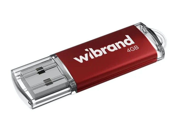 USB Flash 2.0 Wibrand Cougar 4Gb red
