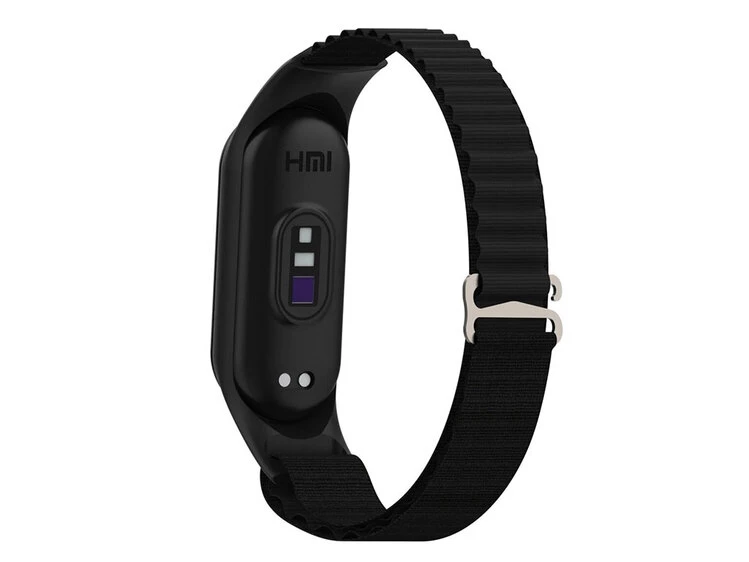 Ремінець силікон Alpine Loop Mi Band 3/4 black