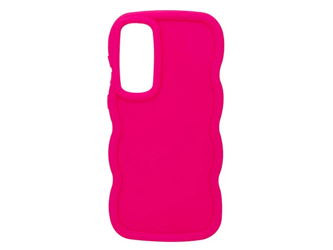 TPU Wavy Sides Samsung A25 hot pink