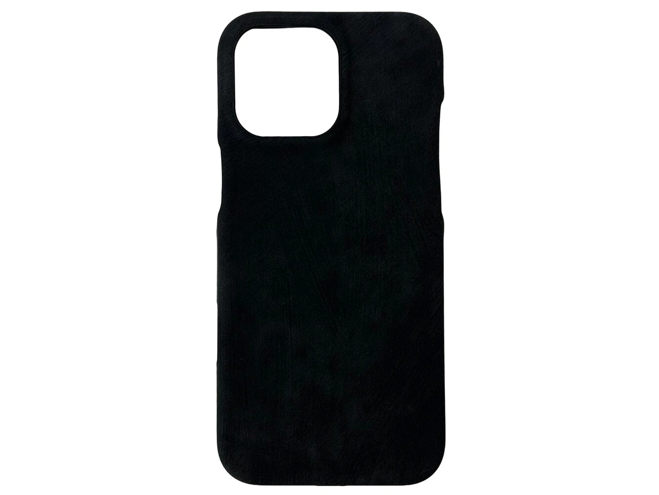 Накладка Leather Creative Case iPhone 14 Pro Max black