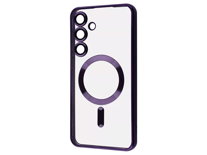 Силікон Cosmic camera CD Magsafe Samsung S24+ deep purple