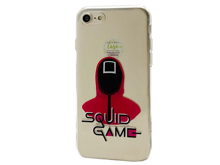 Ультра силікон 2.0mm iPhone 7/8/SE 2 Squid Game square