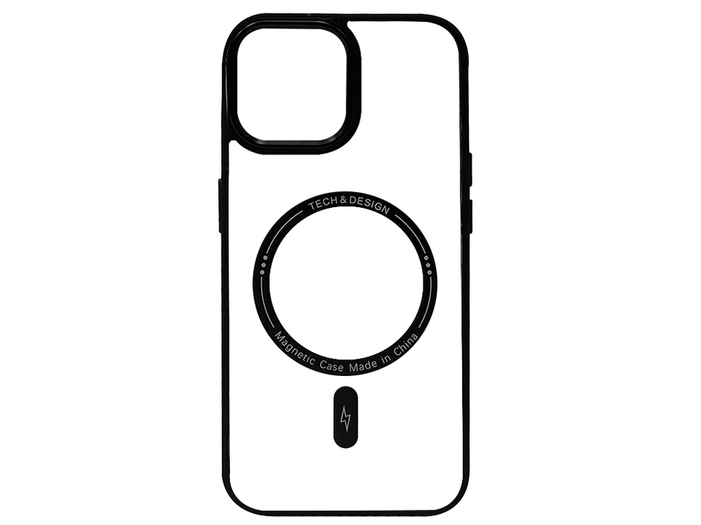 Накладка Tech Design MagSafe iPhone 13/14 black
