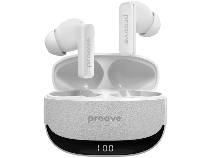 Bluetooth навушники Proove Dreamer TWS with ANC white