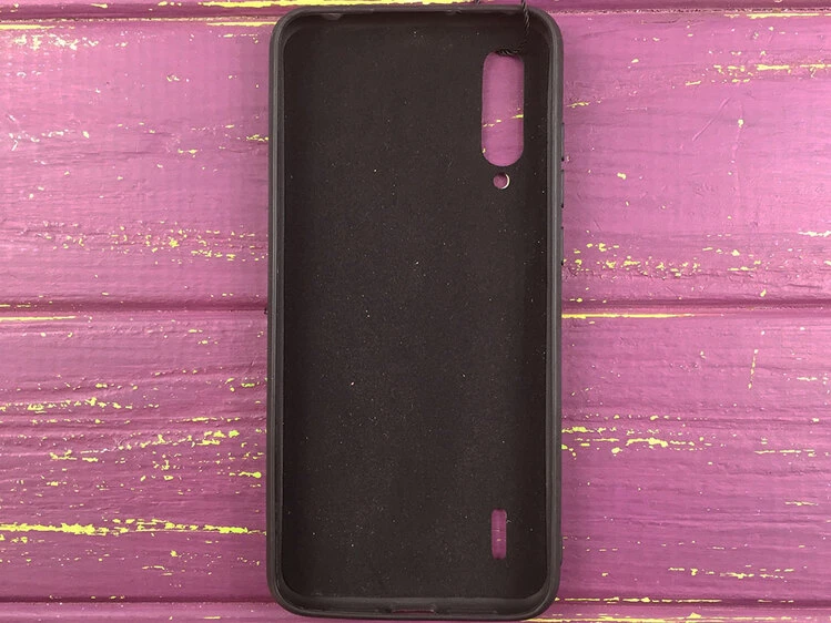 Накладка Кожа SIBLING glitter Mi A3/CC9e Red