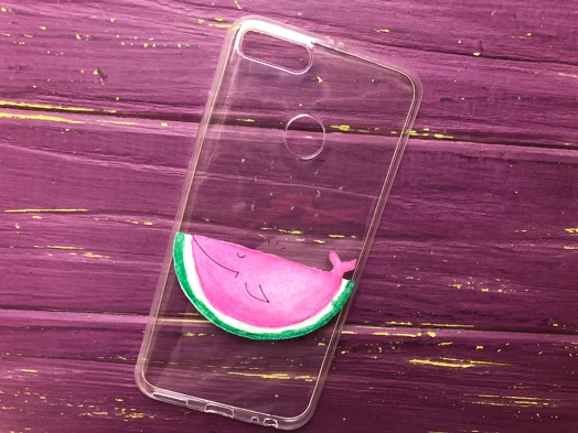 Силикон Mi 5X/ Mi A1 Арбуз