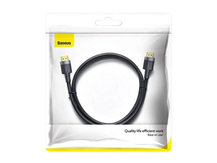 Кабель Baseus HDMI Cafule Series 4KHDMI Male To 4KHDMI Male 3m
