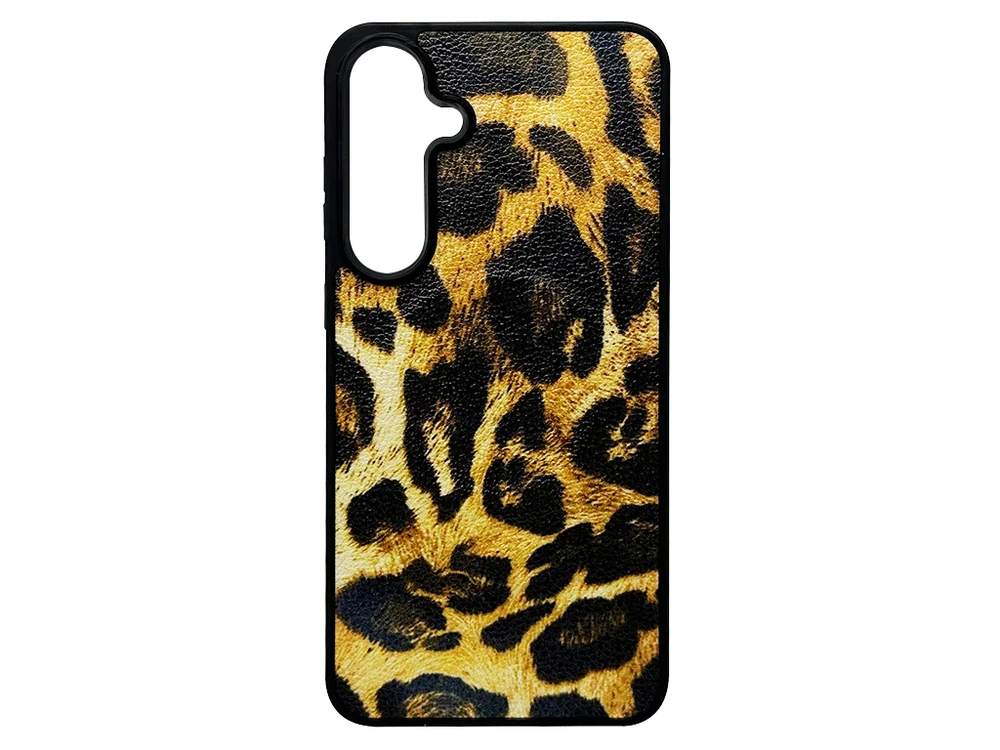 Накладка Animal Leather MagSafe Samsung S24+/S25+ leopard