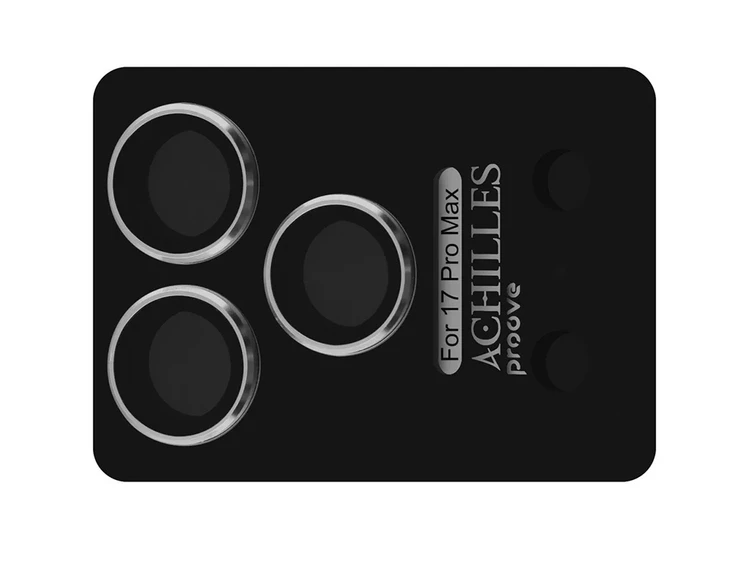 Скло для камери Proove Achilles Full Metal iPhone 17 Pro Max silver