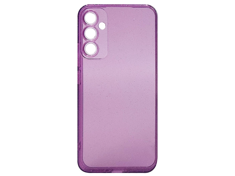 Накладка Shiny dust clear Samsung A54 violet